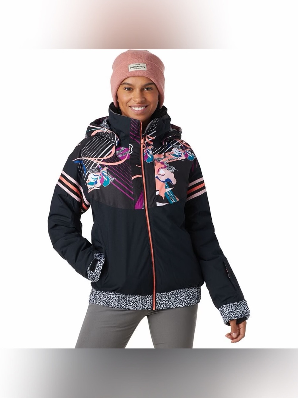 Roxy Pop Snow Meridian Insulated Coat Jacket Women's Size Small